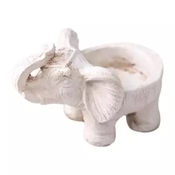 Полезная основа для свечи, отдельно стоящая, белая, стильная Bird