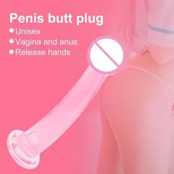 Полезная пробка для стимуляции ягодиц. Без помощи рук. Отличная возможность окрашивания. Удобная. S