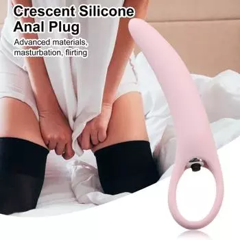Полезная пробка для стимуляции ягодиц, вибрирующая силиконовая быстрая адаптация S