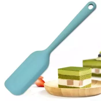 Полезная прочная подвесная конструкция, легко чистящаяся, удобная ручка, силиконовый скребок для приготовления пищи, лопаточка для выпечки светло-синий