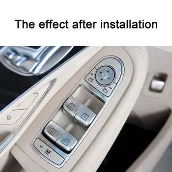 Полезная простая установка, долгий срок службы, кнопка переключения передач автомобиля W205 W253, управление электрическими стеклоподъемниками B