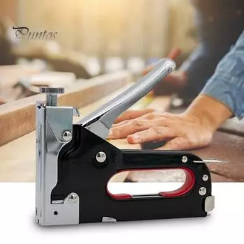 Полезная регулировка прочности 4 в 1 Brad Nailer Ручной Brad Nailer Степлер для обивки Столярные инструменты