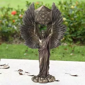 Полезная религиозная статуя, долговечная смола в стиле ретро A