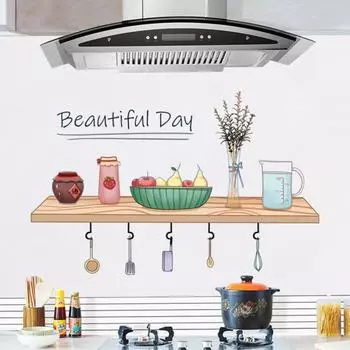 Полезная съемная самодельная наклейка на окно без остатков фона для столовой A