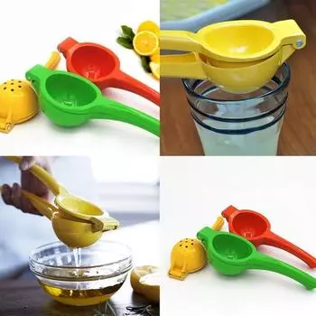 Полезная соковыжималка для лимона, ручной пресс, ручная соковыжималка, соковыжималка для апельсина, лайма, инструменты из алюминиевого сплава для свежего сока