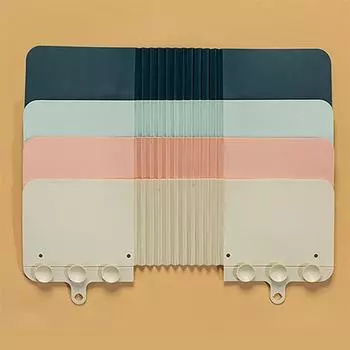 Полезная сплошная цветная брызгозащищенная гибкая самоклеящаяся перегородка от брызг с отличной липкостью для защиты кухонной мойки белый