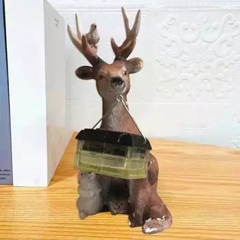 Полезная статуя оленя, креативный очаровательный уникальный дизайн разноцветный