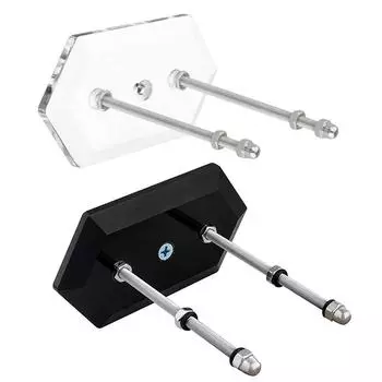 Полезная стойка для скейтборда, держатель для скейтборда, кронштейн для любителей скейтборда Black