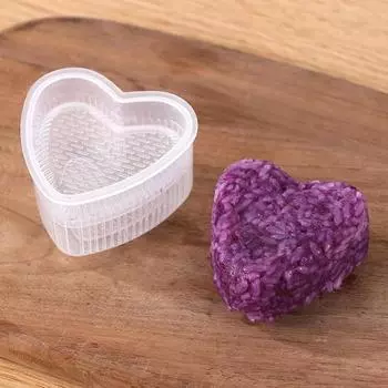 Полезная термостойкая многоцелевая очаровательная форма для суши Bento Press для домашнего приготовления рисовых шариков Love heart shape