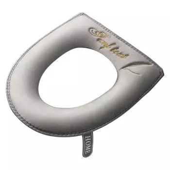 Полезная ультрамягкая фланелевая подушка на сиденье для унитаза, скандинавский стиль, вышивка, накладка на молнии, табуретка, теплая для дома розовый