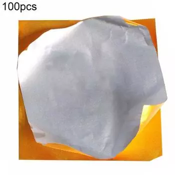 Полезная устойчивость к высоким температурам. Безвредный легкий вес. Жаростойкий. Сохраняет свежесть. Бумага из алюминиевой фольги для упаковки тостов в столовой. Жестяная бумага. 8 cm