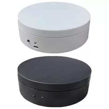 Полезная, вращающаяся на 360 градусов автоматическая вращающаяся платформа, прочная для видео в реальном времени белый