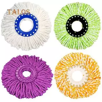 Полезная вращающаяся на 360 градусов головка Easy Magic, вращающаяся швабра для пола из микрофибры, ведро с насадкой, принадлежности для ванной комнаты фиолетовый