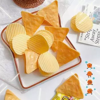 Полезная защита от протечек, сохранение свежести, широкое применение, форма картофельных чипсов, уплотнительный зажим для закусок, товары для дома, держатель для уплотнения еды Round