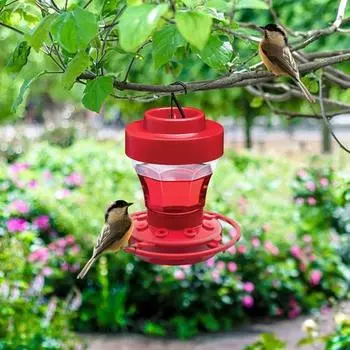 Полезно с крючком износостойкая кормушка для птиц подвесная вода кормушка принадлежности для дома