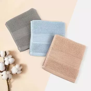 Полезное полотенце, квадратное полотенце для лица, сильное впитывание воды, детское маленькое полотенце из чистого хлопка для вытирания рук 33*33