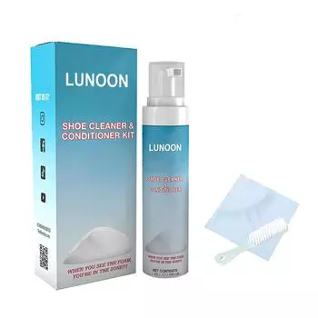 Полезное средство для чистки обуви, 100 мл, полезный набор для чистки обуви, набор портативных инструментов для чистки обуви ( 1PC) One Size синий