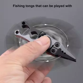 Полезные коррозионностойкие многофункциональные рыболовные плоскогубцы с завязанными крючками, уличный аксессуар