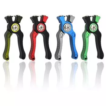 # Полезные мини-рыболовные ножницы, ножницы для плетения, алюминиевый сплав, рыболовное снаряжение для нахлыста зелёный