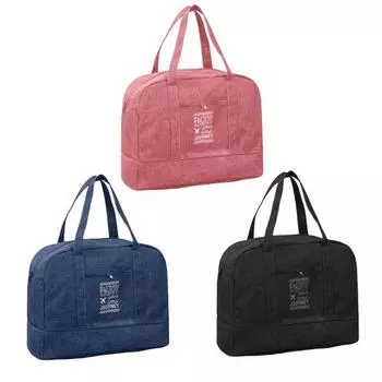 Полезные расширенные ручные ремни для хранения, устойчивая к царапинам, большая вместительная складная дорожная сумка для хранения, дорожная сумка для хозяйственных принадлежностей S серый