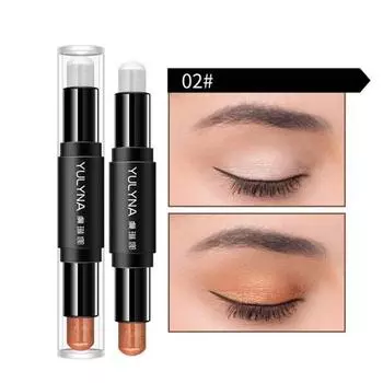 Полезный, экономящий труд легкий карандаш для макияжа, водостойкие тени для век, инструменты для глаз для леди 2