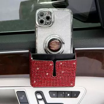 Полезный Анти-падение Легко взять Автомобильный ящик для хранения Пыленепроницаемый для авто белый