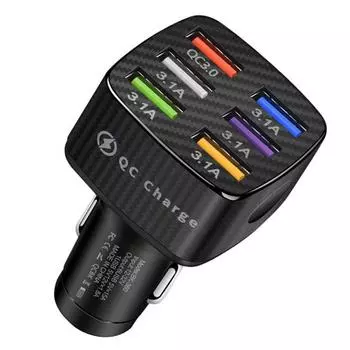 Полезный автомобильный прикуриватель, огнестойкий, легкий, устойчивый источник питания чёрный