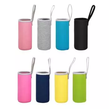 Полезный чехол для воды, чашка для бутылки, термоизоляционная крышка, чехол-холодильник, чехол Rose red 360ml