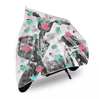 Полезный чехол от дождя для велосипеда, износостойкий, пыленепроницаемый из PEVA S Dinosaur