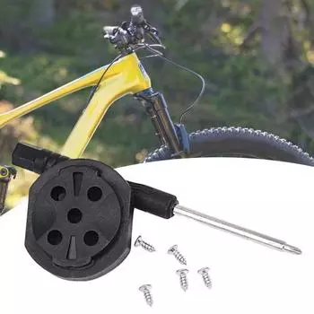 Полезный черный комплект вставок для крепления на основание велосипедного компьютера с поворотной крышкой, снаряжение для верховой езды