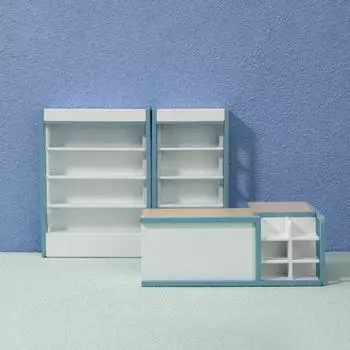 Полезный легкий, тонкий, искусный игрушечный домик для ролевых игр, деревянная кукольная мебель, аксессуары для микроландшафта A