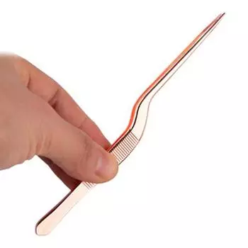 Полезный многоразовый высокопрочный мини-щипчик для легкой очистки, инструмент для нанесения покрытия на морепродукты, зажим для покрытия розового золота