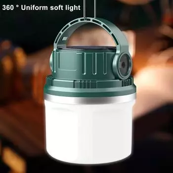 Полезный перезаряжаемый светодиодный светильник с регулируемой яркостью для палатки, светодиодный светильник для палатки на солнечной энергии, снаряжение для кемпинга, товары для кемпинга M13 трава зеленый