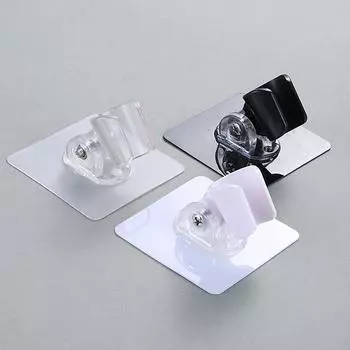 Полезный регулируемый самоклеящийся ручной держатель для насадки для душа Стойка для насадки для душа без дырокола чистый