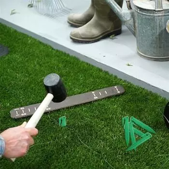 Полезный широкий совместимый безопасный кабель, устойчивый к атмосферным воздействиям, аксессуары для газонокосилок, заземляющий крюк, шип заземления для двора 20PCS чёрный