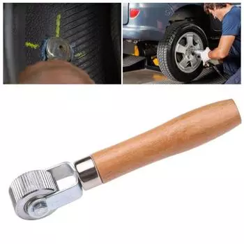 Полезный стабильный компактный ролик для ремонта шин от ржавчины для автомобиля