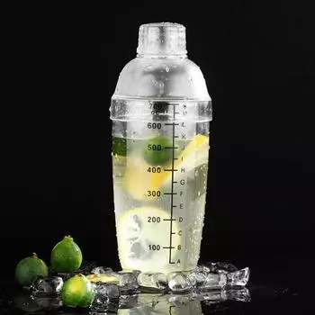 Полезный точный противоскользящий миксер для напитков с хорошей герметичностью и гладкой поверхностью для домашних миксеров для коктейлей 350ml