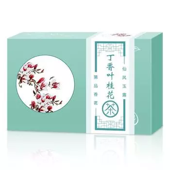 Полезный травяной чай с гвоздикой и османтусом 40 г Dingxiangguihua Cha Organic Qingrun Tea