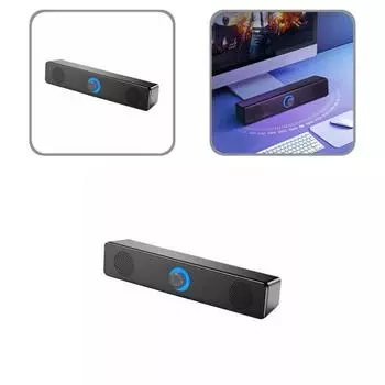 Полезный, удобный портативный универсальный проводной динамик с низким энергопотреблением, сабвуфер для планшета, Bluetooth-совместимая звуковая панель B