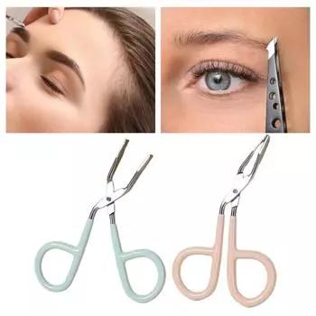 Полезный, удобный в переноске, нержавейка, зажим для бровей, пинцет для макияжа из нержавеющей стали, женские принадлежности