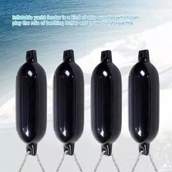 Полезный Улучшить Безопасность Длительный Срок Службы Черный Надувной Яхт Келлег Буй для Плавающих платформ Морской-Крыльцо