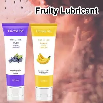 Полезный усилитель лубриканта натуральный гладкий различные ароматы массаж секс Banana