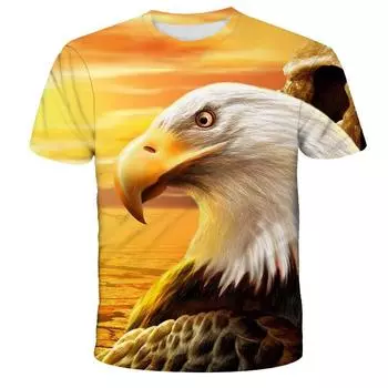 Полиэстер быстросохнущий Eagle мужской топ летний повседневный удобный быстросохнущий дышащий детская футболка одежда XXS-6XL 12 XXS