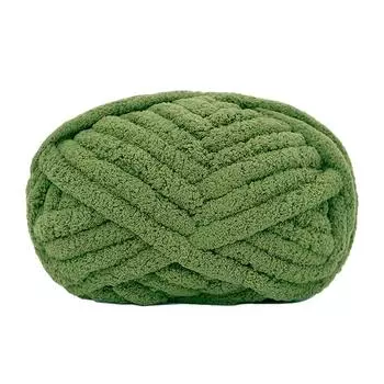 Полиэстер Мягкая и удобная пряжа Jumbo для ручного вязания одеял DIY Essential Gift Selection