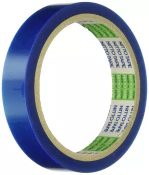 Полиэстеровая клейкая лента Nitto 1 ммX19X33M 33619B № 336 синий