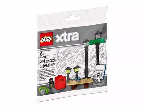 Полиэтиленовый пакет LEGO Street Accessories 40312 (экстра)