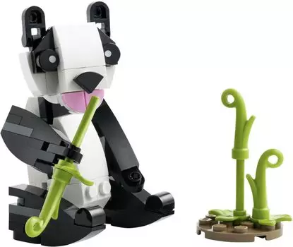 Полиэтиленовый пакет «Медведь-панда» LEGO 30641 — новый.