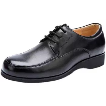 Полицейская кожаная обувь для мужчин и женщин. Деловая официальная кожаная обувь. Повседневная дышащая обувь. 39