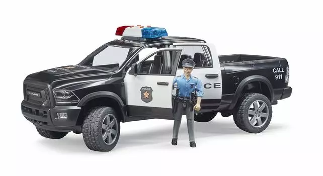 Полицейская машина bruder RAM Power Wagon BR02505 (с фигурой)