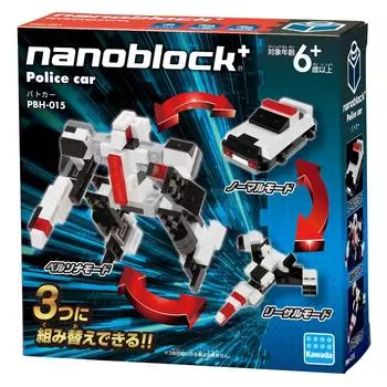 Полицейская машина Nanoblock Plus PBH-015